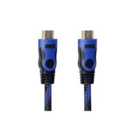 Кабель соединительный аудио-видео PREMIER 5-813BL, HDMI (m) - HDMI (m), ver 1.4, 20м, ф/фильтр, черный/синий [5-813bl 2