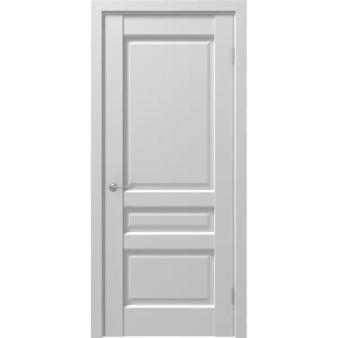 Дверь межкомнатная глухая с замком и петлями в комплекте Artens Магнолия 90x200 см ПВХ цвет белый ARTENS