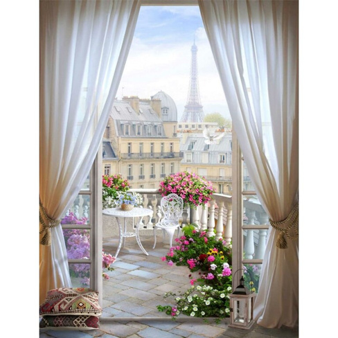Фотообои Dekor Vinil Вид с балкона на Париж