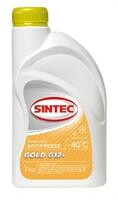 Антифриз Sintec Gold G12+ желтый 1 кг