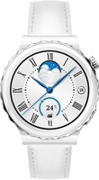 Смарт Часы Huawei watch gt 3 pro white leather strap (frigga-b19v)