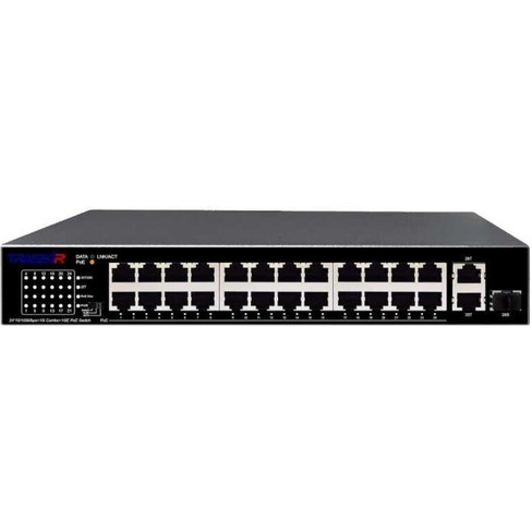 Коммутатор Trassir Ethernet, PoE TR-NS1126-225-24PoE