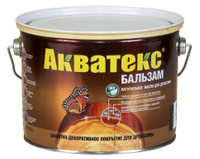 Акватекс-бальзам натуральное масло для древесины тик (2.2л)