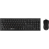 Комплект (клавиатура+мышь) Oklick 620M, USB, проводной, черный [475652]