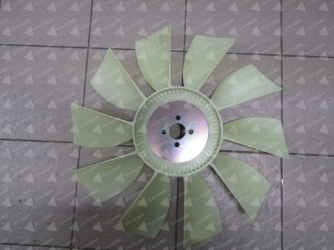 Крыльчатка вентилятора D16L-000-12+C (4 отв) ДВС Shanghai SC9D220