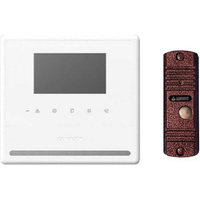 Комплект видеодомофона и вызывной панели COMMAX CDV-43Y White/AVC305