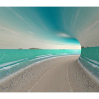 Фотообои Dekor Vinil 3D море туннель