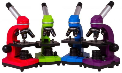 Микроскоп Bresser Junior Biolux SEL 40–1600x Фиолетовый