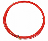 Протяжка кабельная (мини УЗК в бухте) 10м стеклопруток d3.5мм красная Rexant 47-1010 REXANT