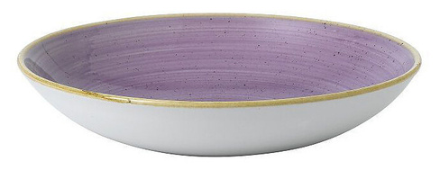Тарелка глубокая 24,8см 1,13л без борта Churchill Stonecast цвет Lavender SLASEVB91