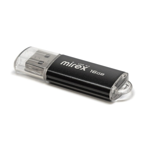 USB 3.0 Flash накопитель 16GB Mirex Unit (черный)