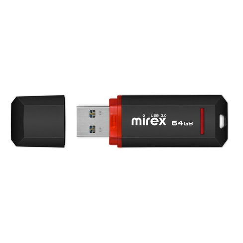 USB 3.0 Flash накопитель 64GB Mirex Knight (черный)