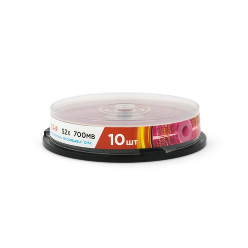CD-R Mirex Brand 52X 700MB Cake box 10