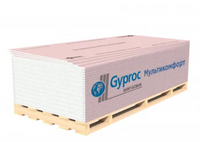 Гипсокартон (ГСП) Gyproc Мультикомфорт 2500х1200х12,5 мм