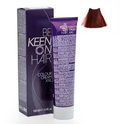 KEEN Be Keen on Hair крем-краска для волос XXL Colour Cream, 5.4 светло-коричневый медный