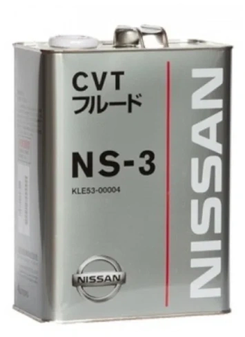 Масло трансмиссионное Nissan NS-3 CVT Fluid 4 л