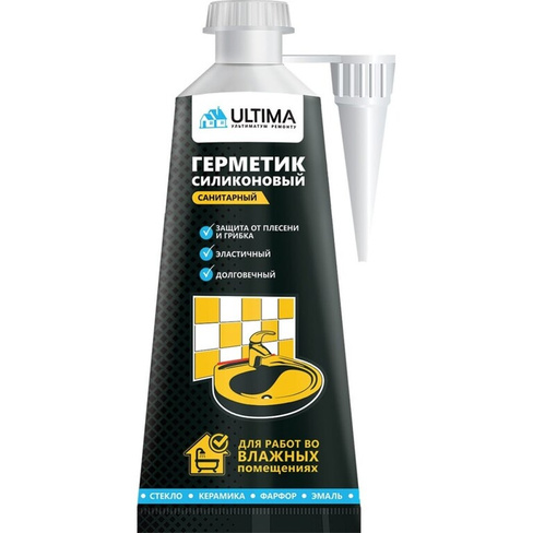 Санитарный силиконовый герметик ULTIMA ULAST01180