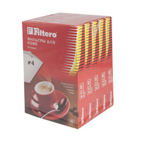 Комплект фильтров для кофе FILTERO №4