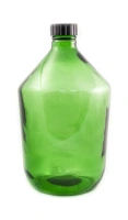Стеклянная бутыль СССР, 15л Зеленая