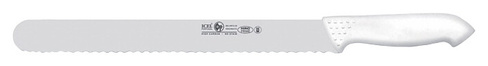 Нож для нарезки 25см с волнистой кромкой, белый HORECA PRIME Icel 28200.HR12000.250