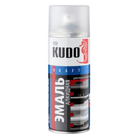 Эмаль аэрозольная KUDO для радиаторов 520мл белая глянцевая, арт.KU-5101