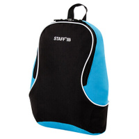 Рюкзак STAFF FLASH универсальный черно-синий 40х30х16 см 270295