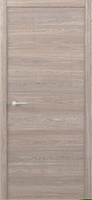 Межкомнатная дверь Status с алюминиевой кромкой "Модель "A" Дуб карамельный - 70х200