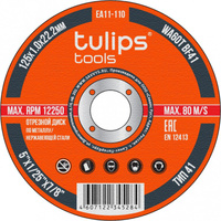 Отрезной диск по металлу Tulips Tools WA60TBF