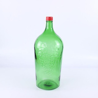 Бутыль винная 7 литров ПУЗАН, зеленое стекло