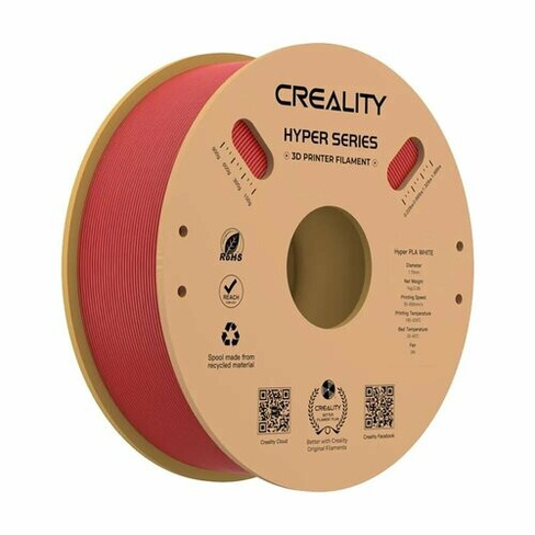 Филамент Creality Hyper Series PLA 3D Printing 1kg красный
