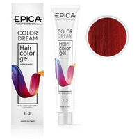 EPICA Professional Color Dream гель-краска для волос, 77.66 русый красная смородина