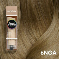Matrix Тонер гелевый Tonal Control с кислым pH 6NGA Темный блонд натуральный золотистый пепельный 90мл