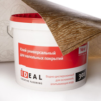 Клей Ideal 301 водно-дисперсионный (1,3кг), шт