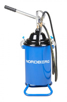 Nordberg Нагнетатель смазки (солидолонагнетатель) Nordberg N5012, ручной, 12 литров