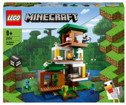 Конструктор LEGO Minecraft (ЛЕГО Майнкрафт) 21174 Современный домик на дереве
