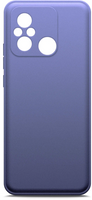 Накладка силикон Borasco для Xiaomi Redmi 12C Синий