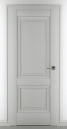 Дверь межкомнатная глухая Венеция В3, серый матовый
